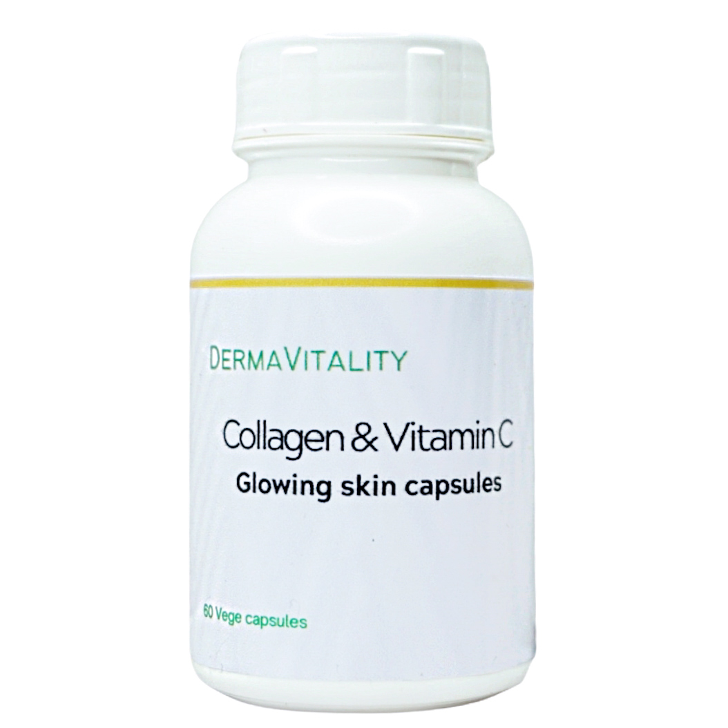 Collagen & Vitamin C Glowing skin capsule Supple Skin Chemical peels and skin care
