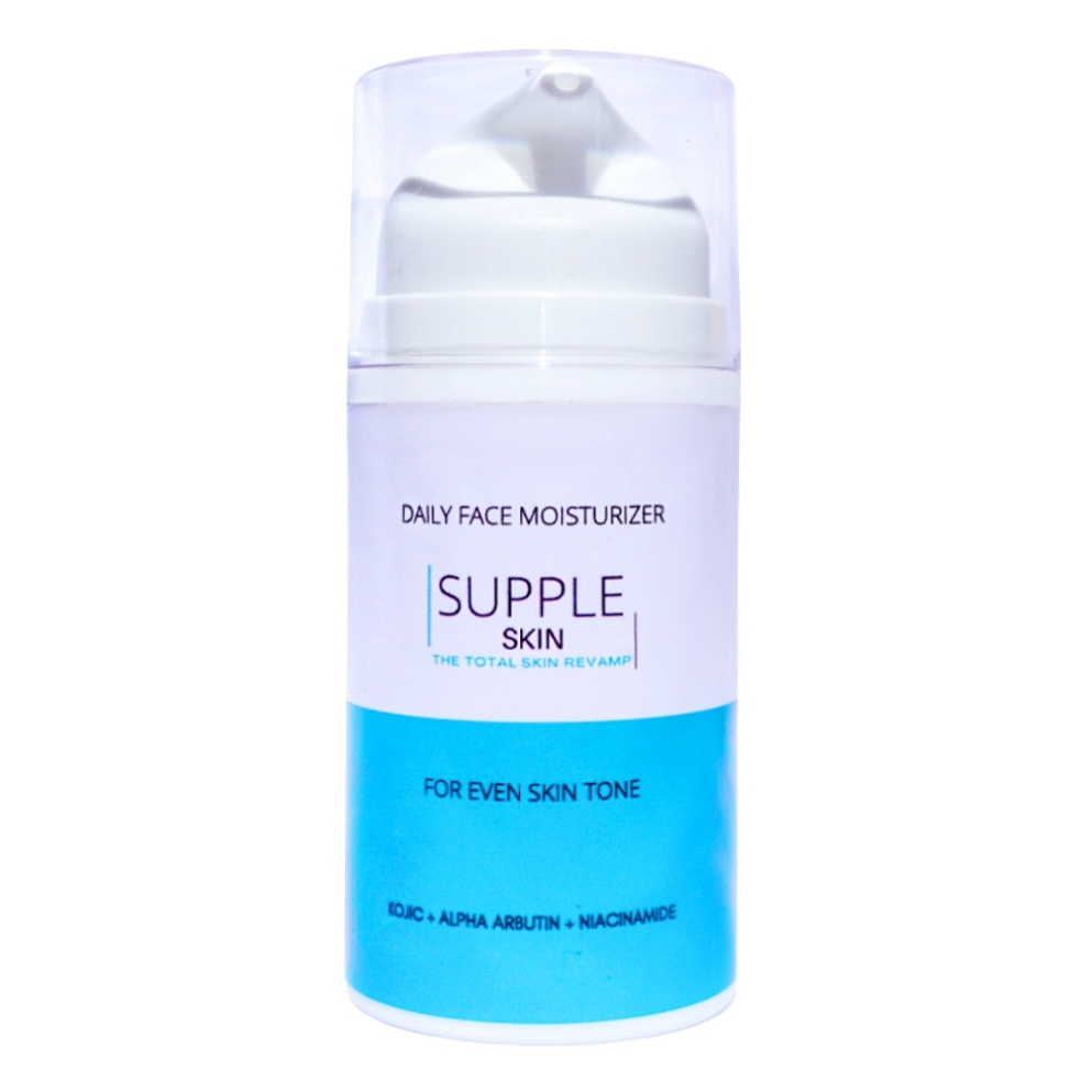 Daily face moisturizer cream for even skin tone 80ml Supple Skin
